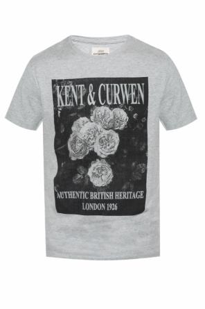 T-shirt with a print and a logo, zdjęcie 1 T-shirt with a print and a logo od Kent & Curwen